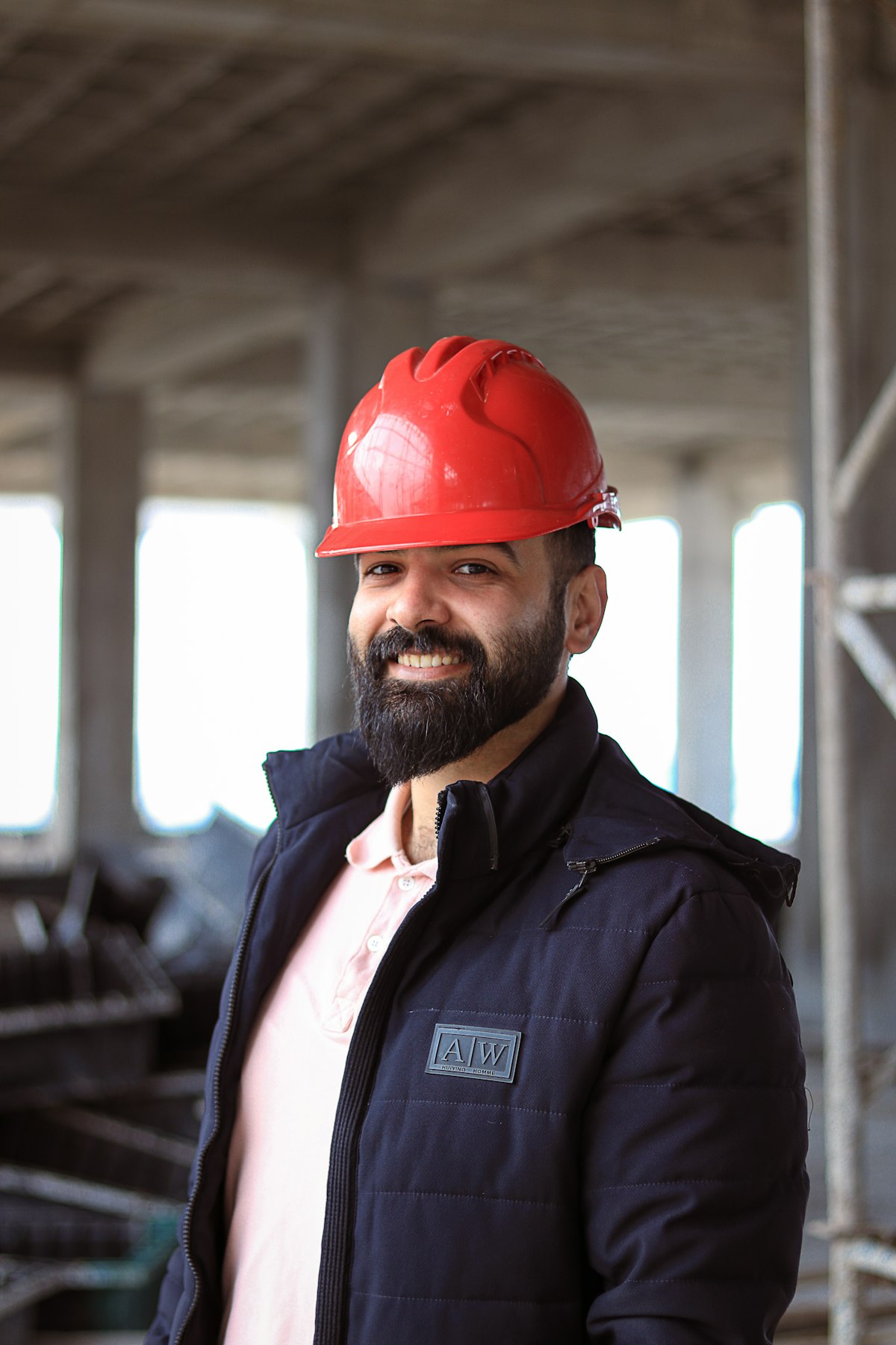Mine worker in personal protective equipment